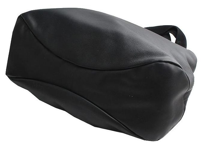 Salvatore Ferragamo Schwarze Vara Leder Tragetasche - Ansicht 4