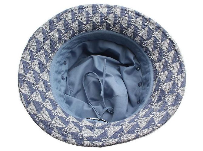 Sandro Cappello bucket in jacquard con logo Blu - vista 3