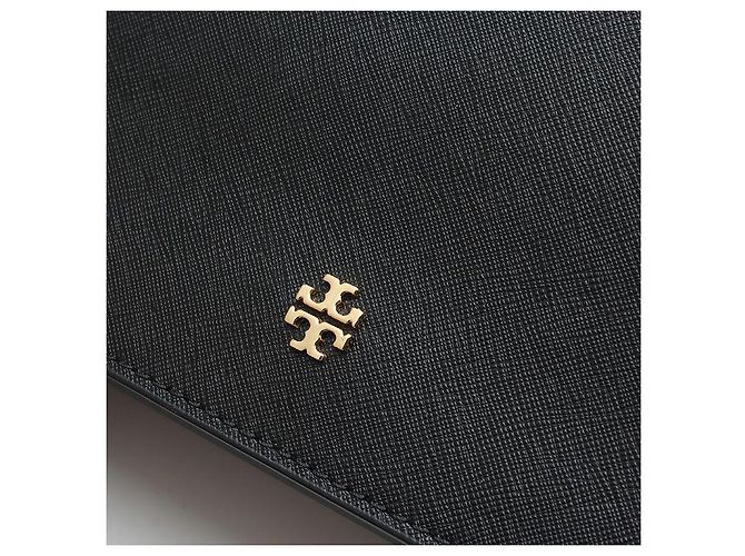 Borsa a tracolla Saffiano nera Tory Burch Nero - vista 6