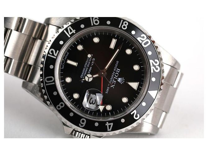Rolex GMT Master Acciaio Nero - vista 8