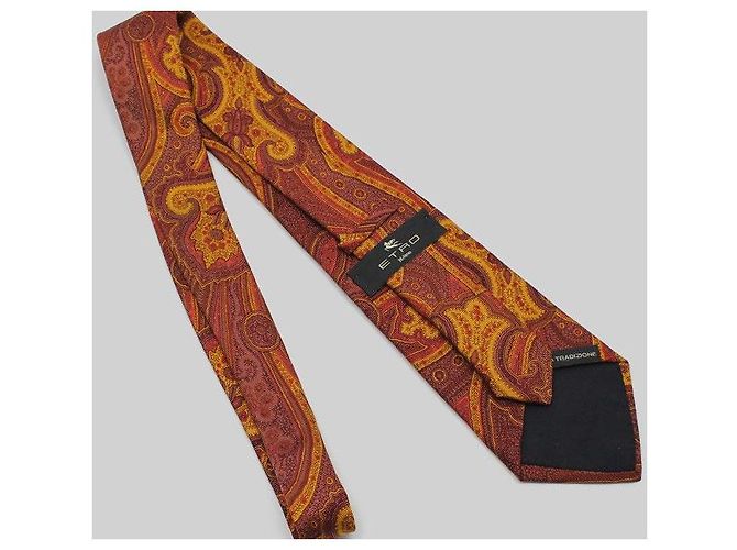 Etro Silk Paisley Tie Multiple colors - view 4