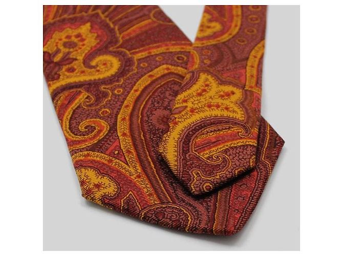Etro Silk Paisley Tie Multiple colors - view 5