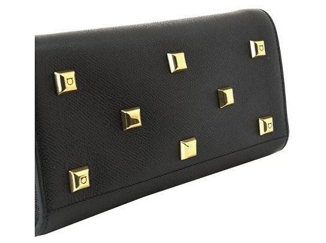 Salvatore Ferragamo Borsa Studio Gancini Nera Nero - vista 7