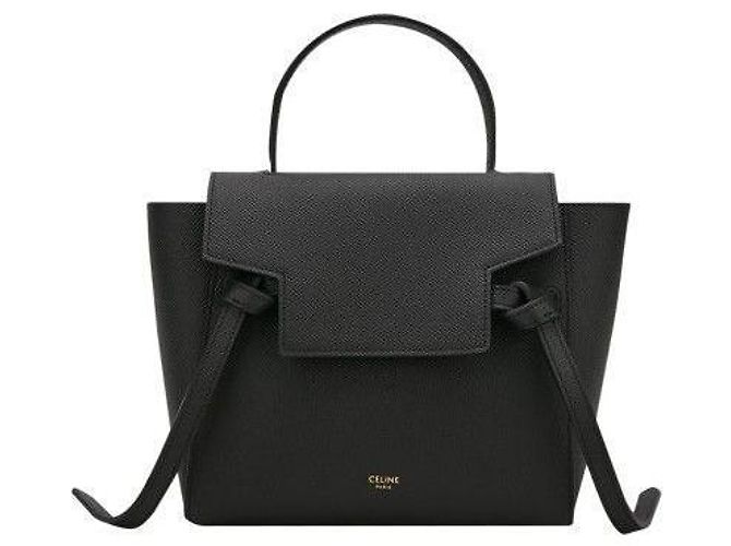 Belt Bag Céline Borsa Tote Nano Cintura Nera ZVA Nero - vista 2