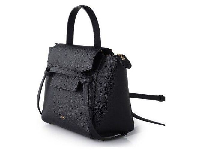 Belt Bag Céline Borsa Tote Nano Cintura Nera ZVA Nero - vista 5