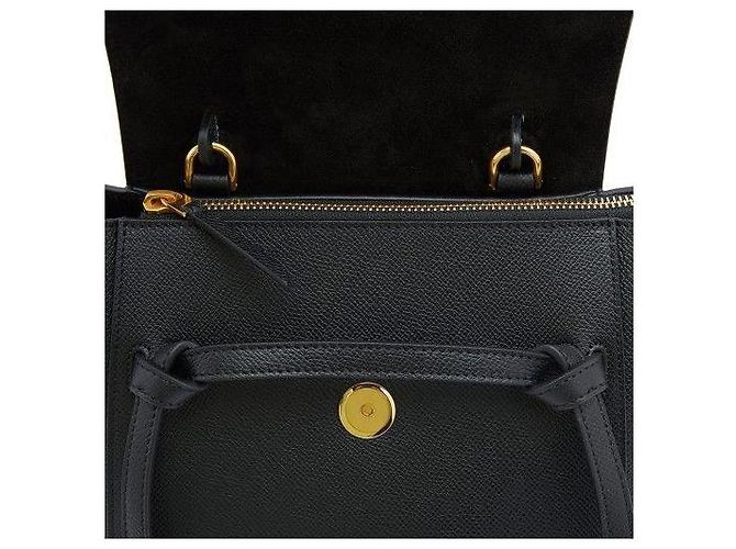 Belt Bag Céline Borsa Tote Nano Cintura Nera ZVA Nero - vista 8