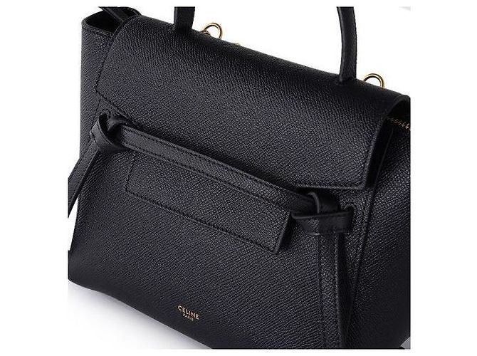Belt Bag Céline Borsa Tote Nano Cintura Nera ZVA Nero - vista 9