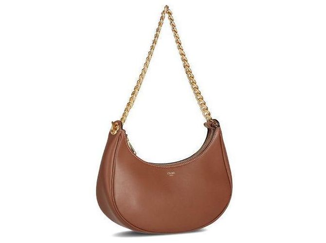 Céline Borsa a Spalla Media con Catena Taupe DGQ Marrone - vista 2