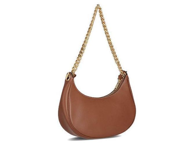 Céline Borsa a Spalla Media con Catena Taupe DGQ Marrone - vista 3