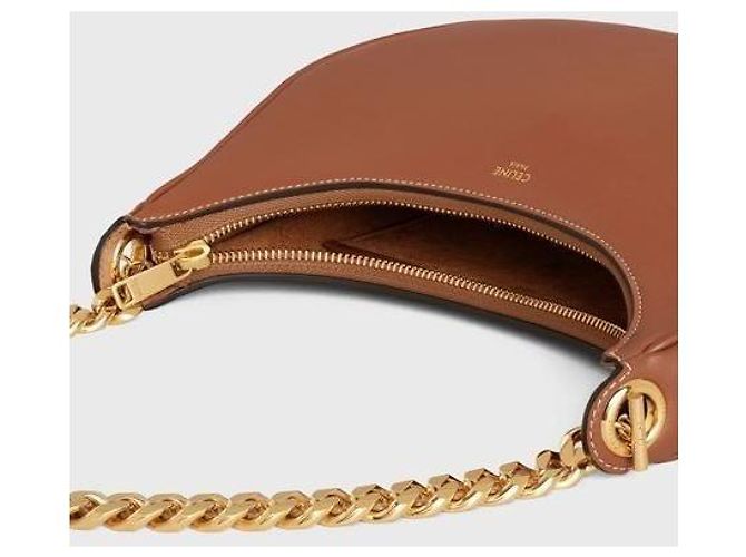 Céline Borsa a Spalla Media con Catena Taupe DGQ Marrone - vista 4