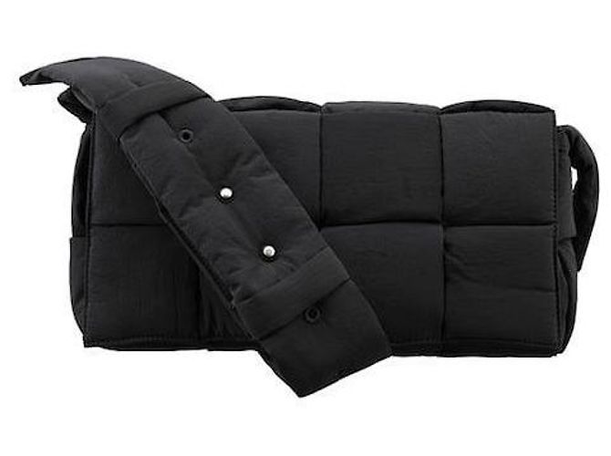 Bottega Veneta Bolsa Cassete acolchoada Preto - vista 2