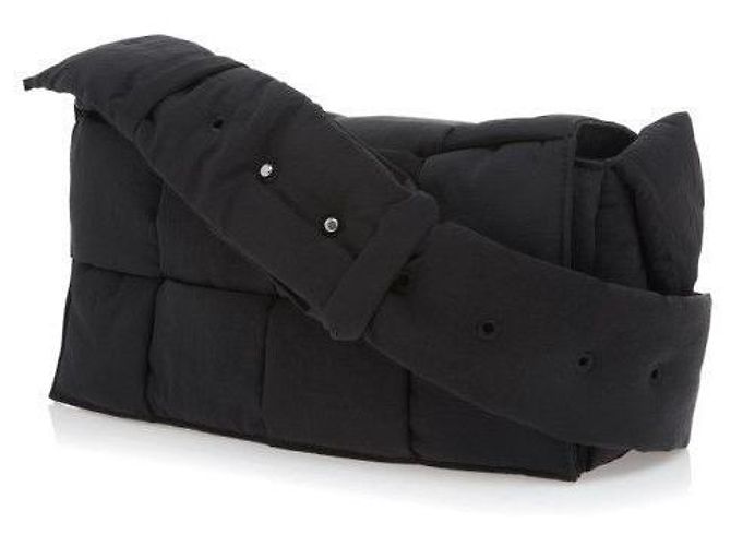 Bottega Veneta Bolsa Cassete acolchoada Preto - vista 4