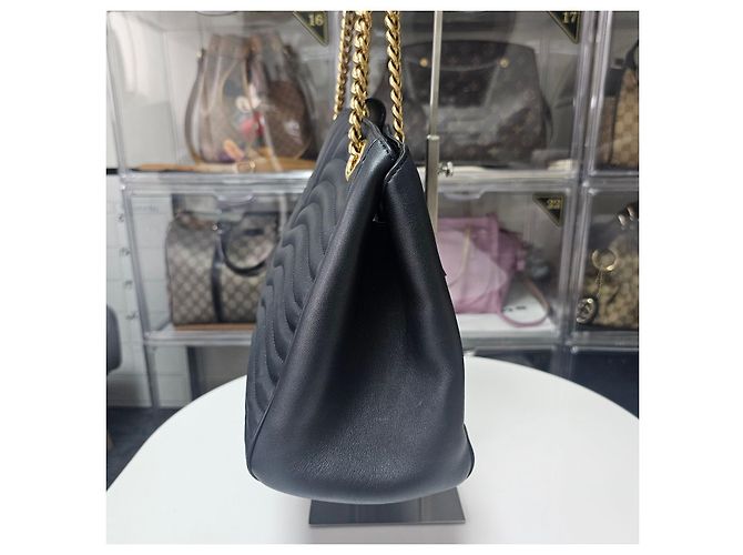 Louis Vuitton Catena a Spalla New Wave Nero - vista 3