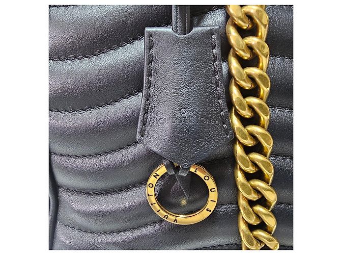 Louis Vuitton Catena a Spalla New Wave Nero - vista 9
