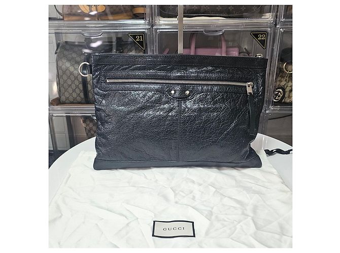 Balenciaga Frizione Motorcreep Nero - vista 10