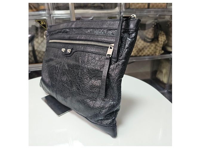 Balenciaga Frizione Motorcreep Nero - vista 4