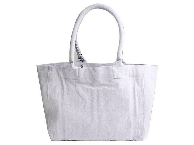 Isabel Marant Borsa Yankeebag Grande Lilla Porpora - vista 3