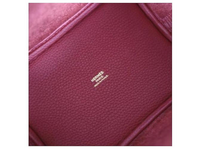 Hermès Picotin PM Picotin Lock Rosso Cenere Hardware Oro timbrato Nuovo Set Completo D'oro - vista 7