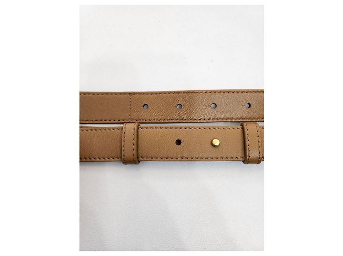 Bottega Veneta Camel Padded Cassette Gürtel Slingback VCQR Braun - Ansicht 20
