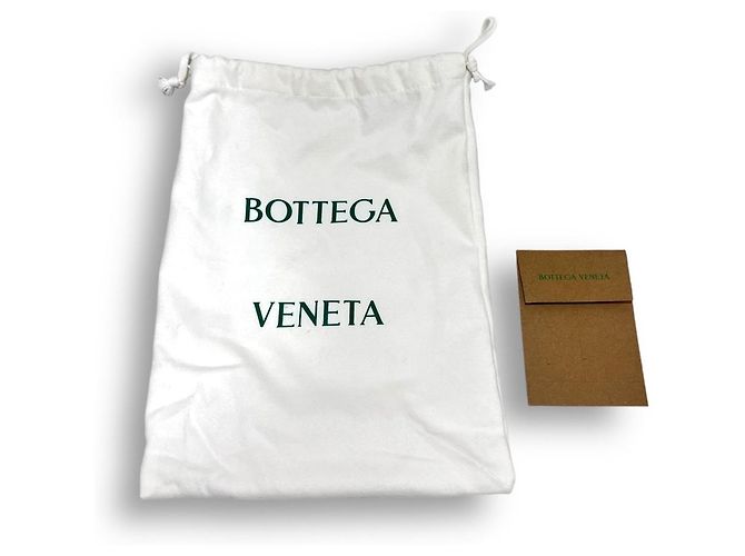 Bottega Veneta Borsa a Spalla Dumpling Chain Verde Argento - vista 8