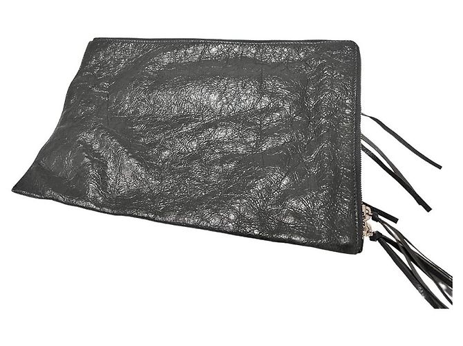 City Balenciaga Clutch città classico grande Marrone - vista 5