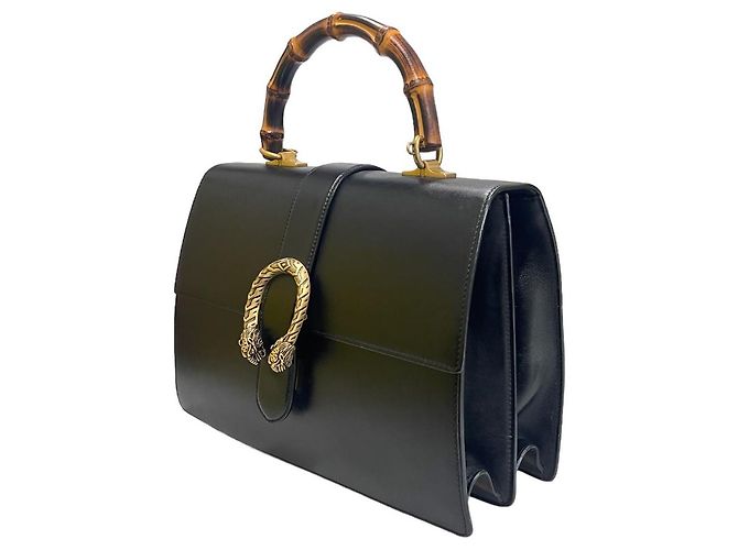 Gucci Borsa tote grande con manico in bambù Dionysus - vista 3