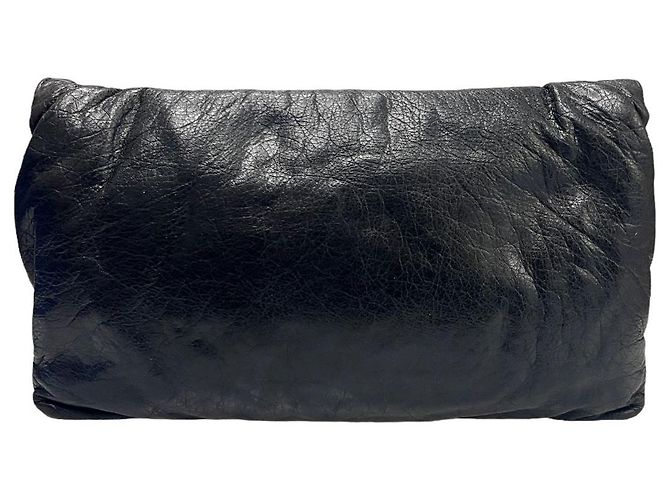 Balenciaga Borsa a tracolla gigante a busta nera Nero - vista 4