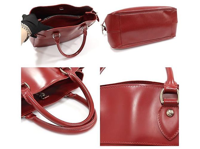 Louis Vuitton Rote Epi-Leder Passy PM Tote Tasche - Ansicht 5