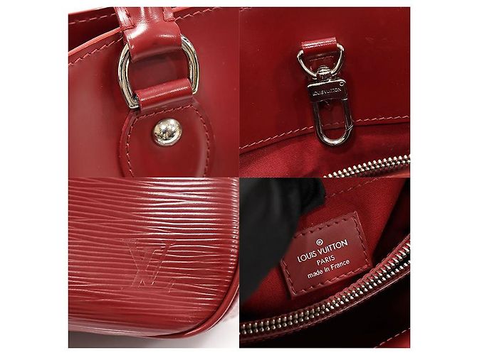 Louis Vuitton Rote Epi-Leder Passy PM Tote Tasche - Ansicht 7