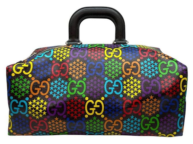Gucci Zaino Duffle Psichedelico GG Multicolore - vista 2
