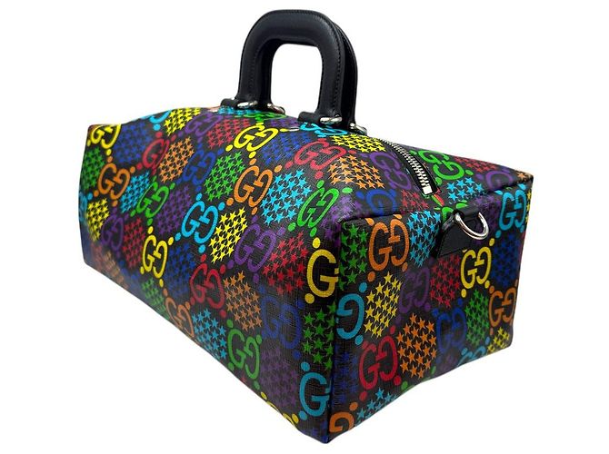 Gucci Zaino Duffle Psichedelico GG Multicolore - vista 3