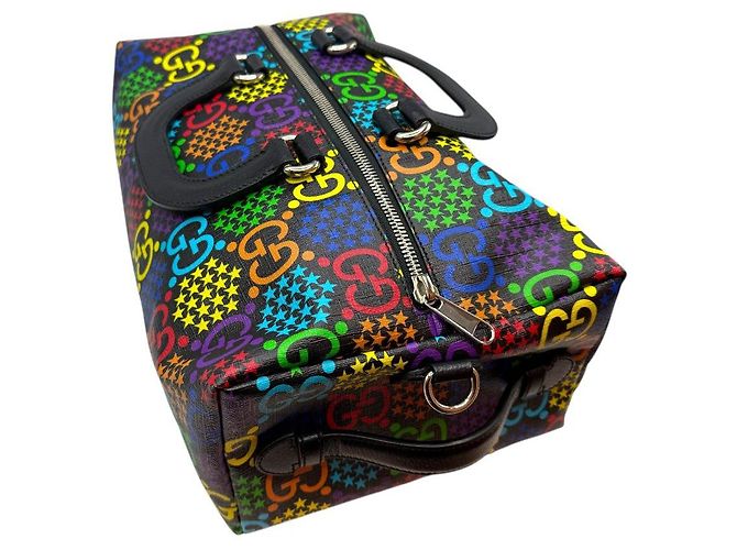 Gucci Zaino Duffle Psichedelico GG Multicolore - vista 6