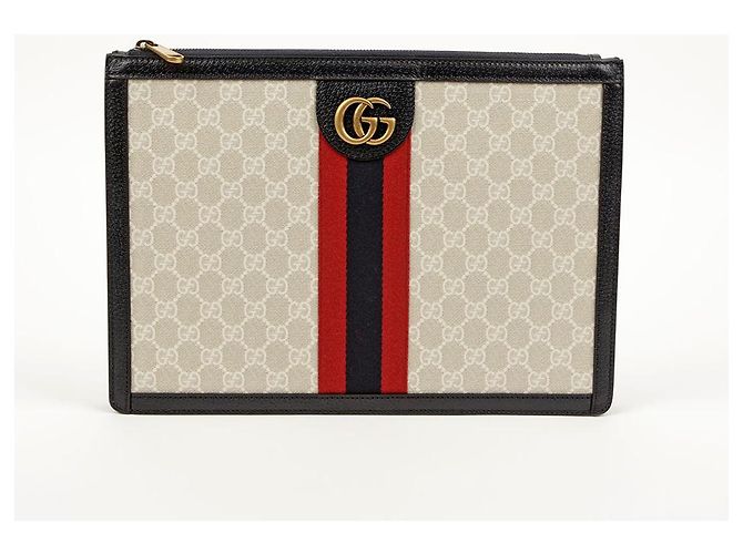 Gucci Clutch Portfolio Ophidia Esclusivo della Corea Blu - vista 2
