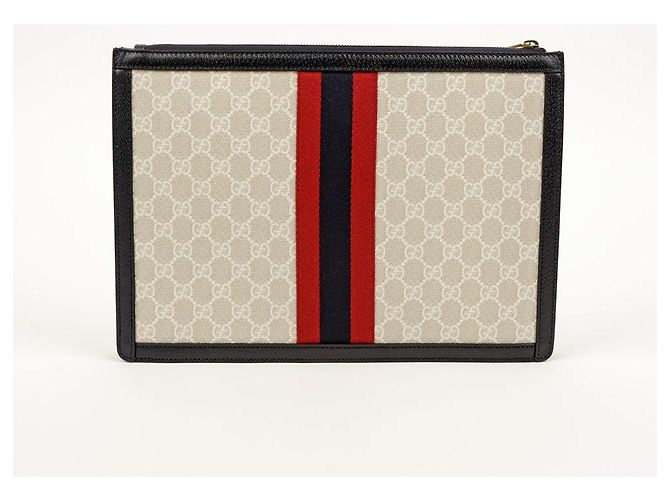 Gucci Clutch Portfolio Ophidia Esclusivo della Corea Blu - vista 3