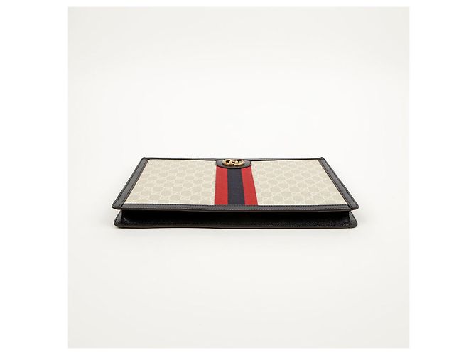Gucci Clutch Portfolio Ophidia Esclusivo della Corea Blu - vista 5