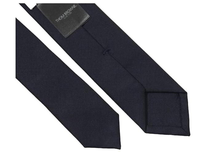 Thom Browne Tie Navy Blue - view 9