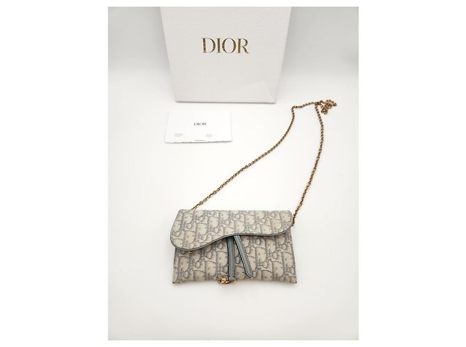 Saddle Dior Schräger WOC-Sattelgrau Braun - Ansicht 5