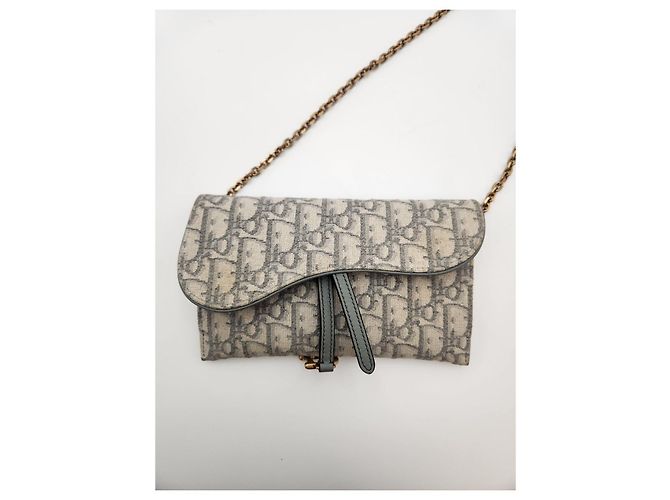 Saddle Dior Schräger WOC-Sattelgrau Braun - Ansicht 6