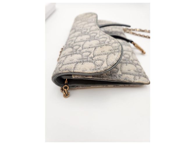 Saddle Dior Schräger WOC-Sattelgrau Braun - Ansicht 9