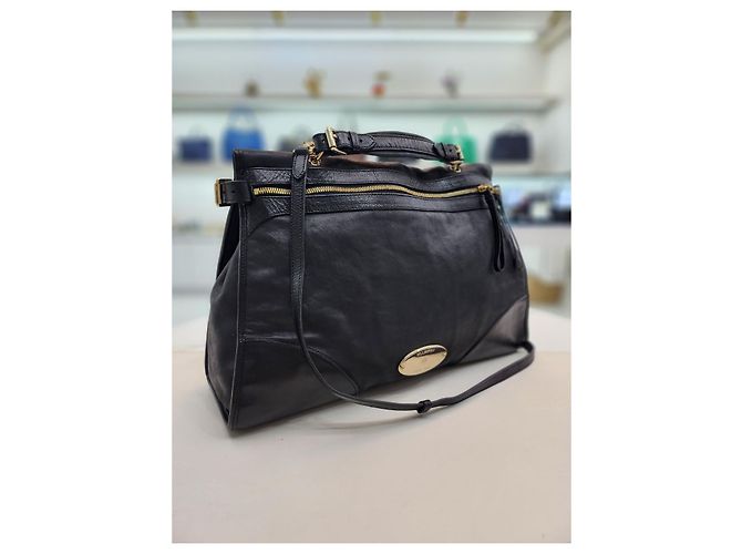 Mulberry Borsa tote e a spalla oversized Taylor Nero - vista 5