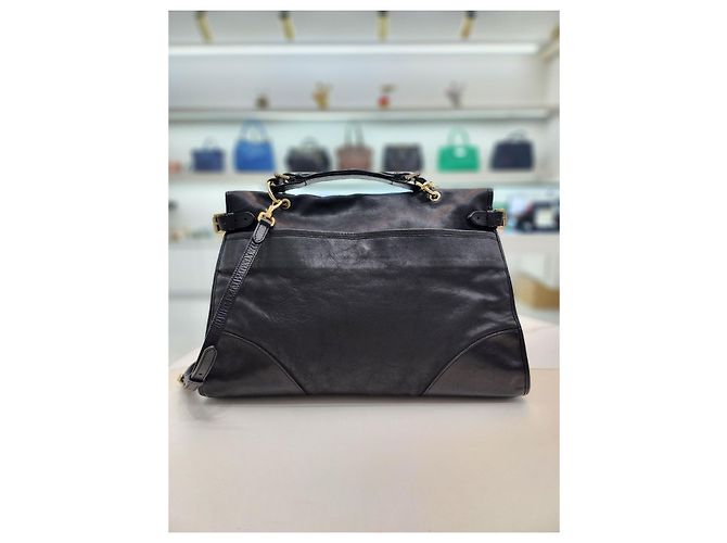 Mulberry Borsa tote e a spalla oversized Taylor Nero - vista 6