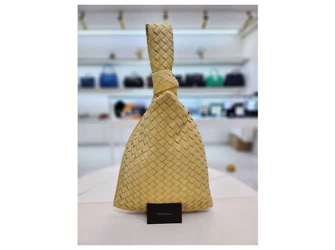 Bottega Veneta Borsa Tote Twist Giallo - vista 10