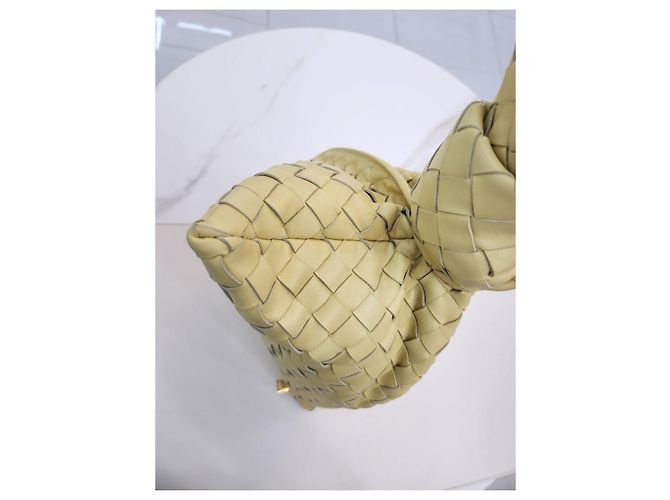 Bottega Veneta Borsa Tote Twist Giallo - vista 19