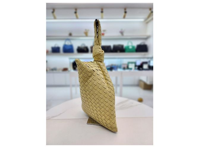 Bottega Veneta Borsa Tote Twist Giallo - vista 4