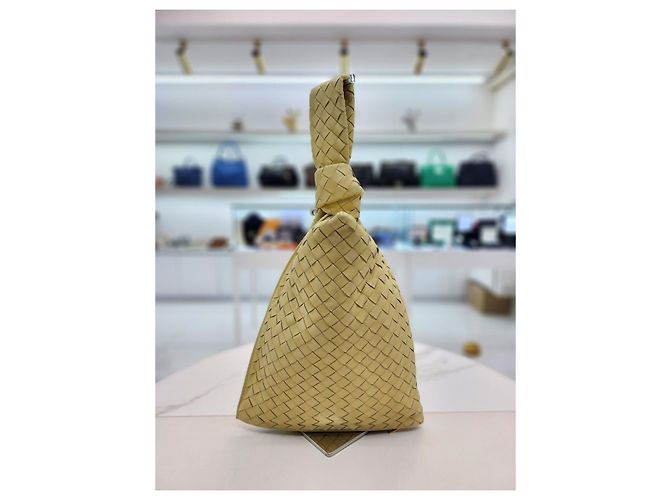 Bottega Veneta Borsa Tote Twist Giallo - vista 9