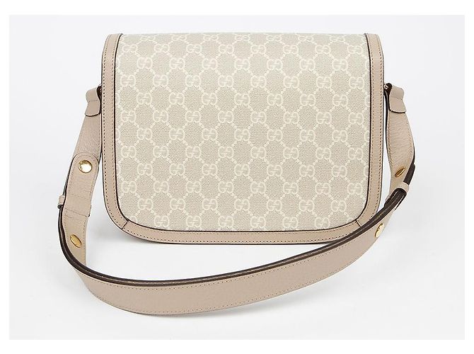 Gucci Borsa a spalla media Horsebit Marrone - vista 4