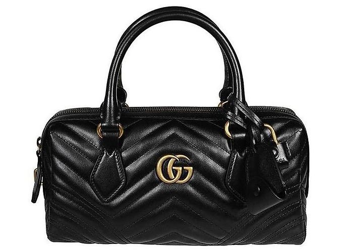 Gucci GG Marmont Small Handtasche Schwarz - Ansicht 4
