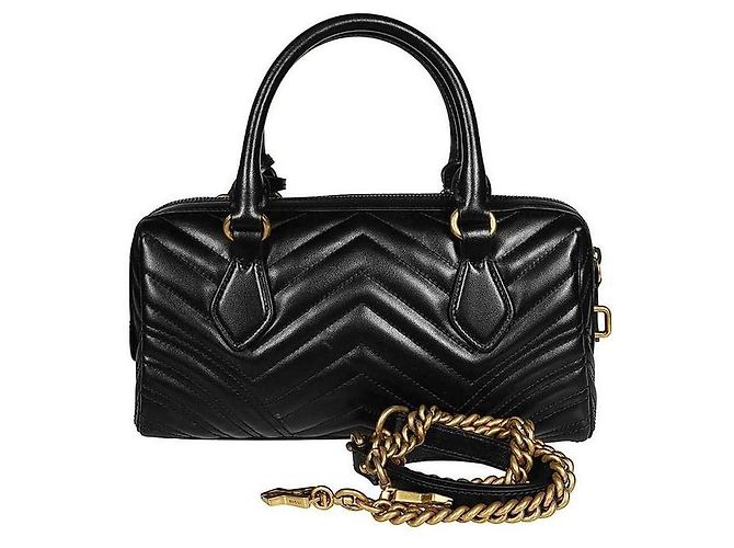 Gucci GG Marmont Small Handtasche Schwarz - Ansicht 5