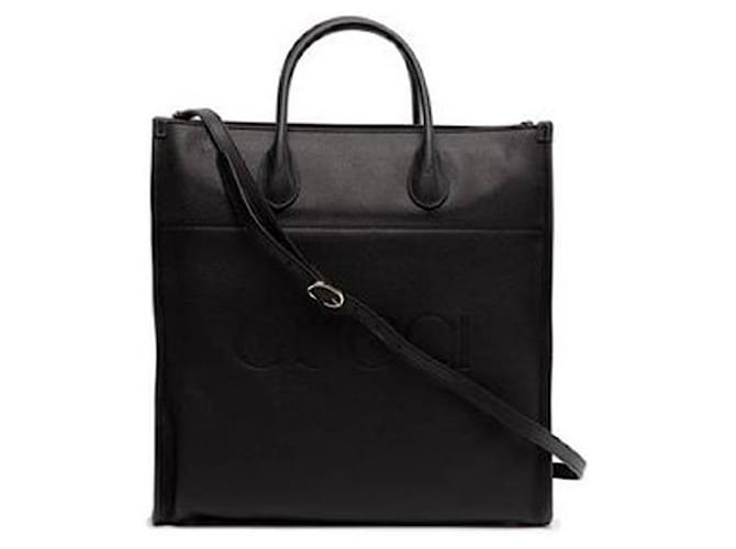 Gucci Logo Tote Bag Medium Schwarz - Ansicht 6