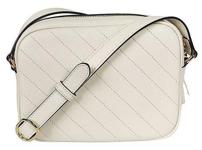 Gucci Borsa a Spalla Blondie Small Bianco - vista 5